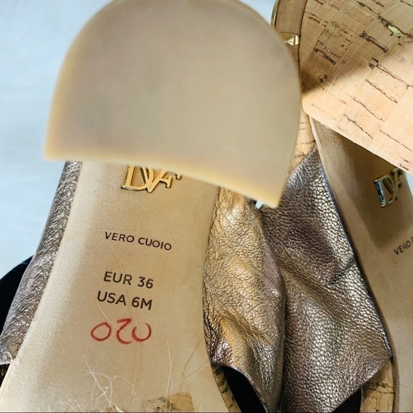 Diane Von Furstenberg Rose Metallic Cork M… - Picture 8 of 8